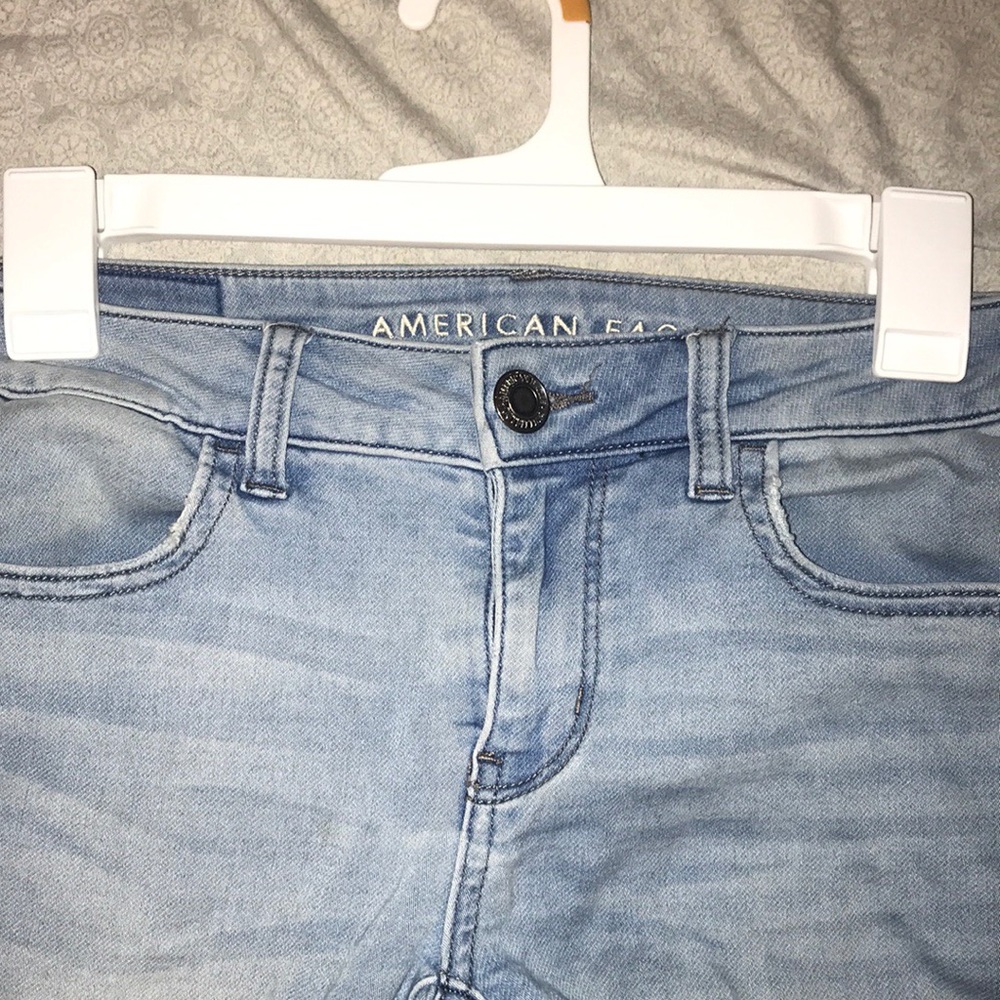 American Eagle Light Blue Skinny Jeans